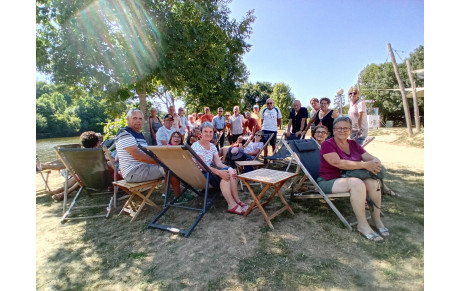 randonnée  à  Daon avant les vacances 